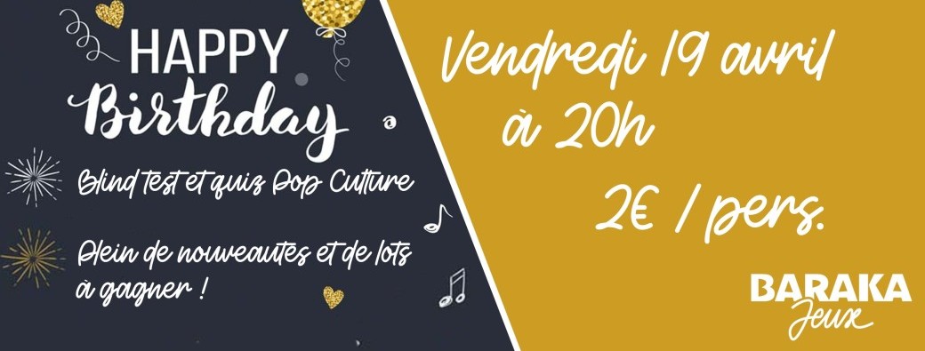 Baraka Jeux fête ses 5 ans