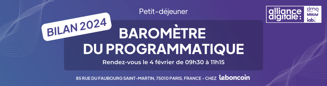Baromètre du programmatique bilan 2024