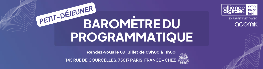 Baromètre du programmatique S1 2025