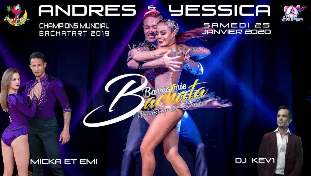 Barrio Mio Bachata - Andres et Yessica - Micka et Emi