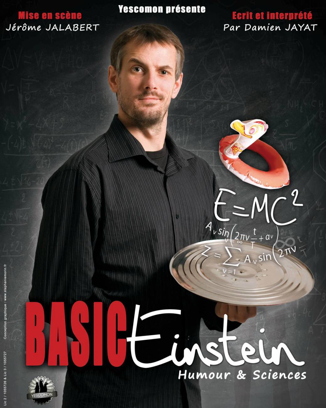 Damien Jayat dans "Basic Einstein"