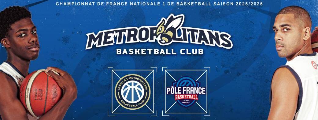 BASKETBALL NM1 - LEVALLOIS METROPOLITANS BC vs CENTRE FEDERAL BC