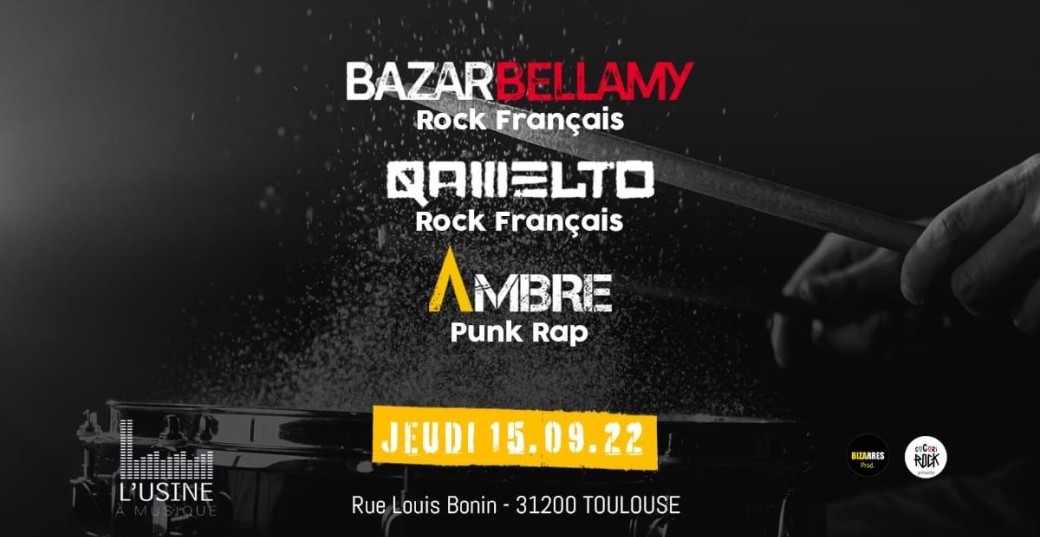 AMBRE + BAZAR BELLAMY + QAMELTO 