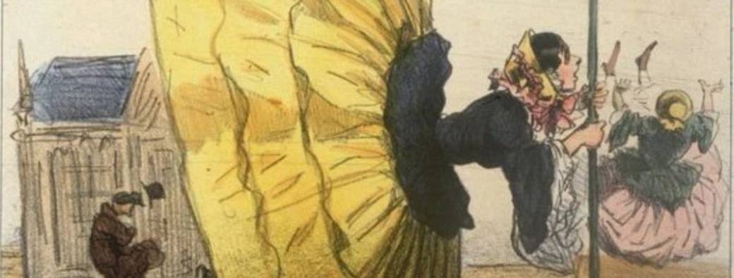 Crinolinomania : ces femmes qui prennent de la place