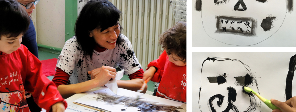 Atelier dessin avec Kotimi