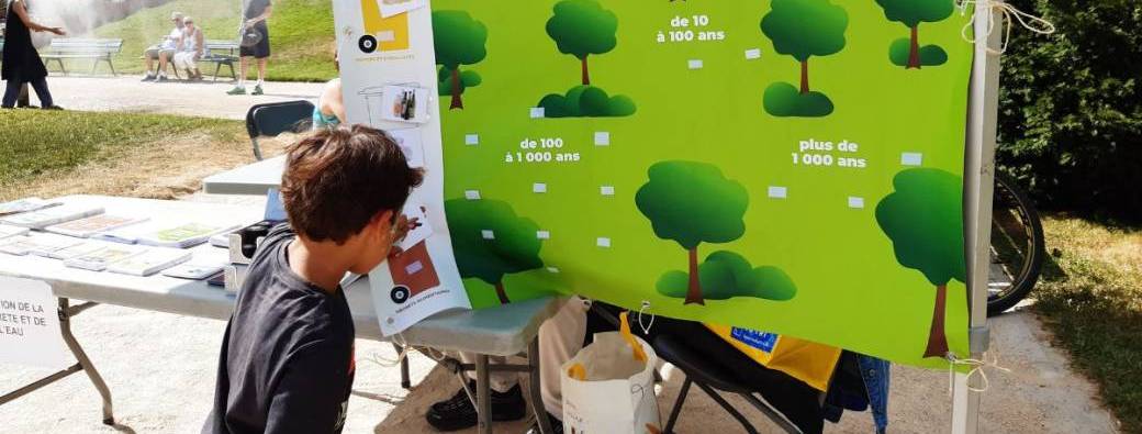 Atelier de sensibilisation au temps de dégradation des déchets
