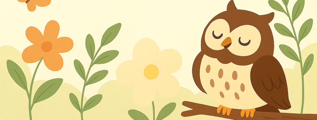 Les PETITES histoires de Bidouille NOVEMBRE : Le super pouvoir du calme avec le conte du Sage Hibou