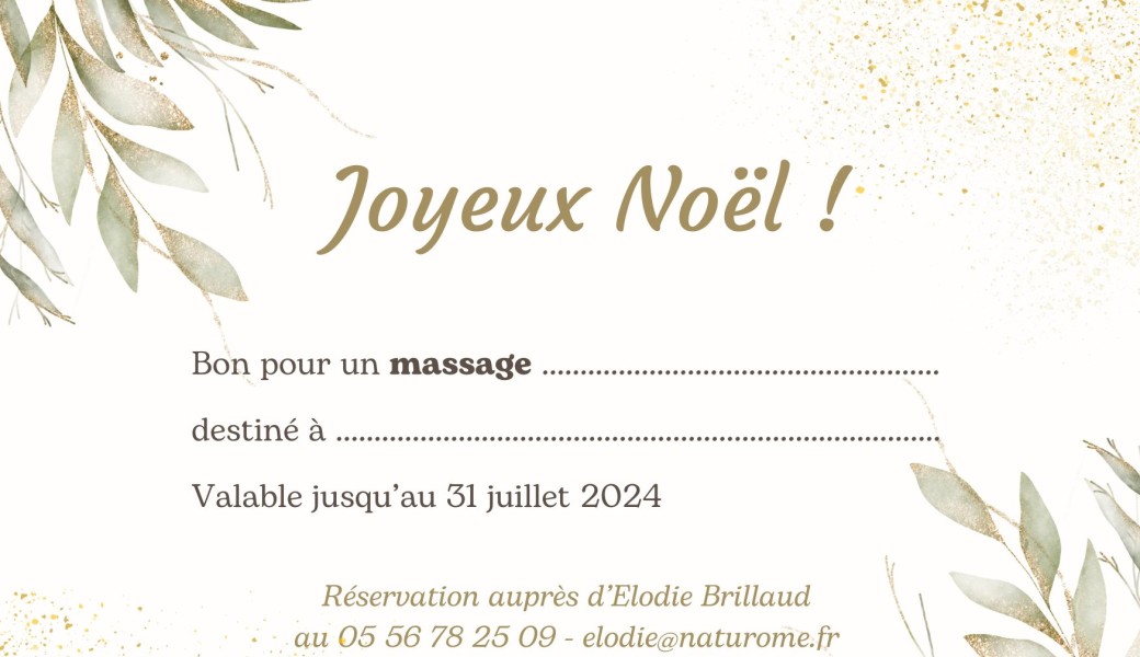 Bon cadeau 2023