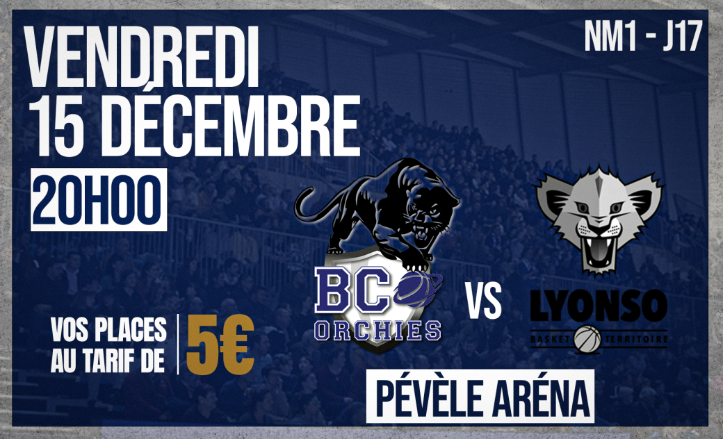 BC Orchies - Lyonso