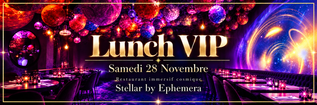 BE SUCCESS EVENT PARIS 2026 • Lunch VIP