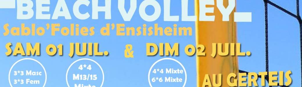 BEACH VOLLEY ENSISHEIM 6*6 2023