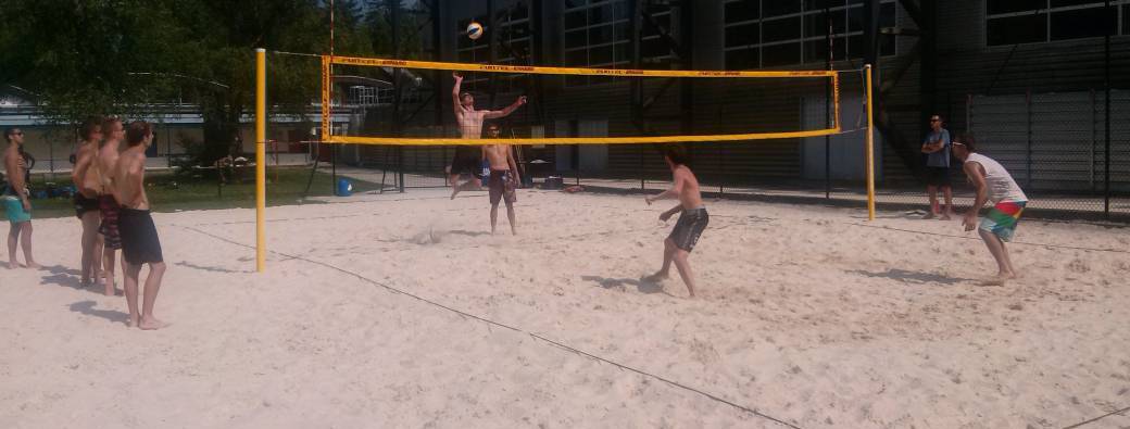 beach-volley & volley sur herbe