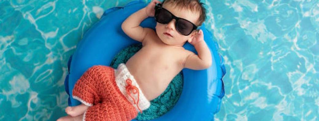 Bébé nageur - Piscine Les Colliberts - Mauzé sur le Mignon