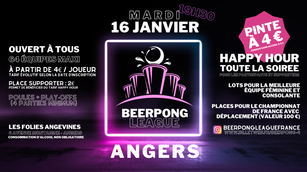 BEERPONG LEAGUE #4