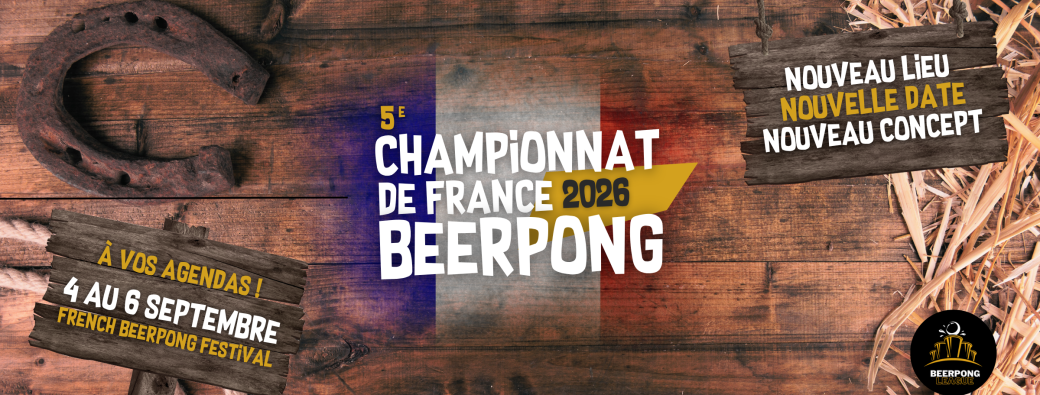 Championnat de France de Beerpong 2026