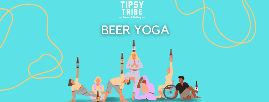 Beer Yoga at Tipsy Tribe