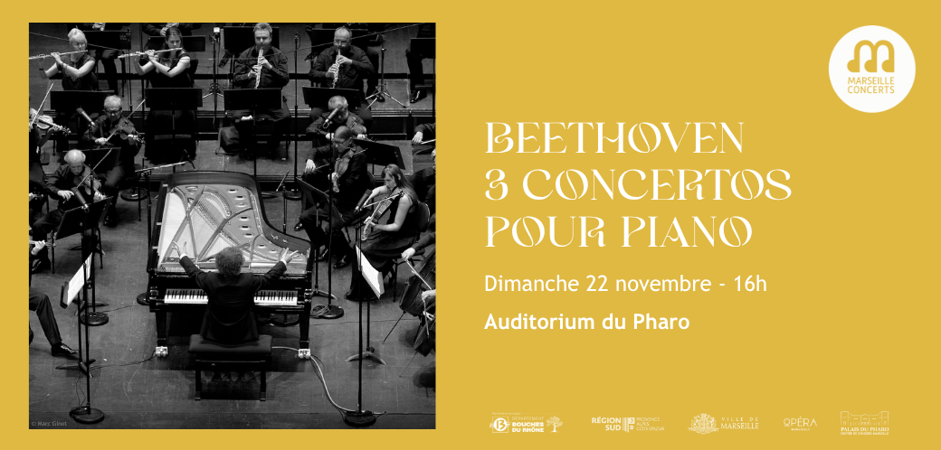 Beethoven : 3 concertos pour piano