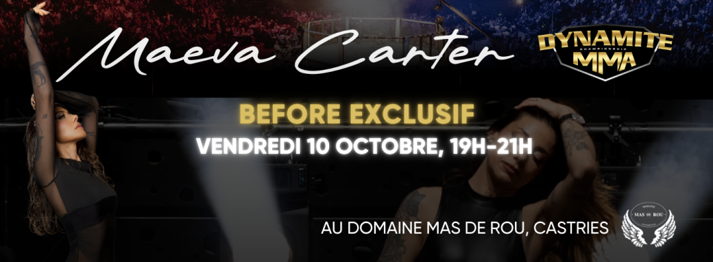 Before exclusif Maeva Carter x Dynamite MMA