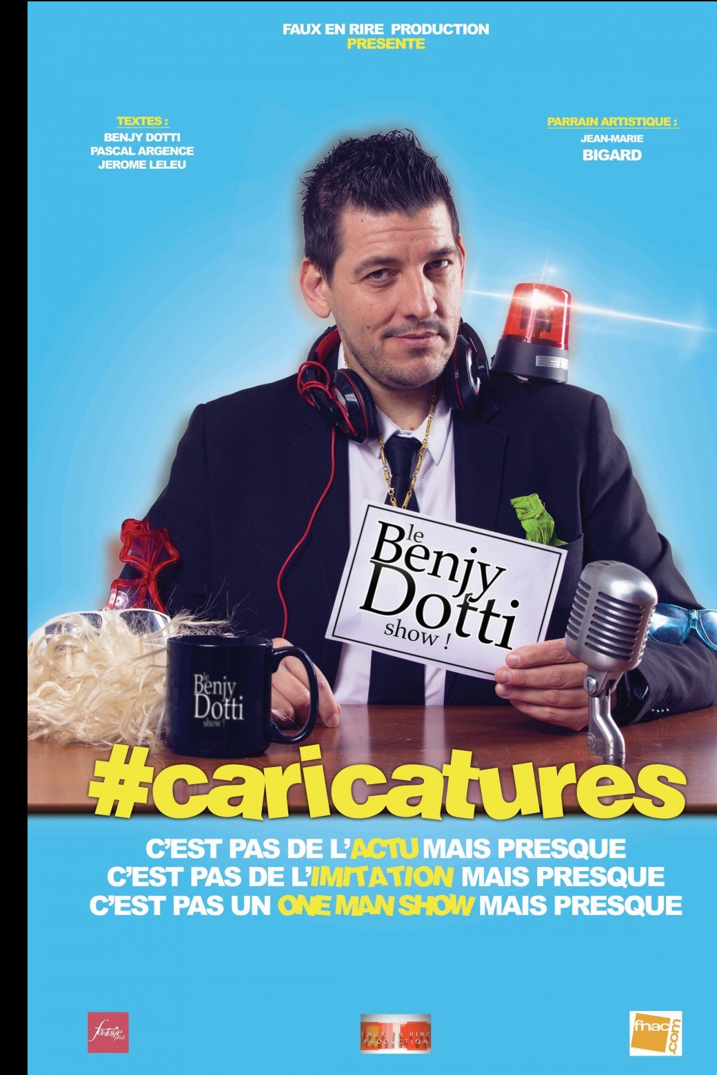 "Caricatures" de Benjy Dotti