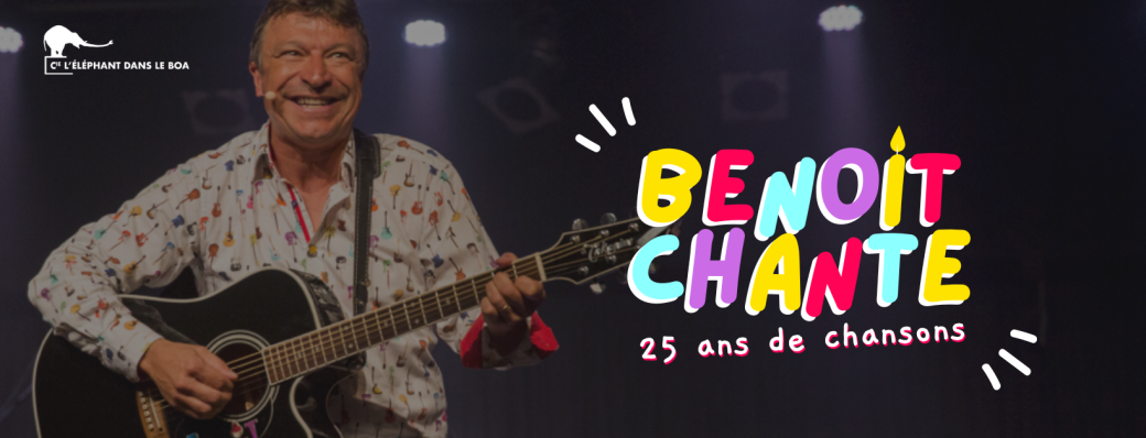 Benoit chante 25 ans de chansons