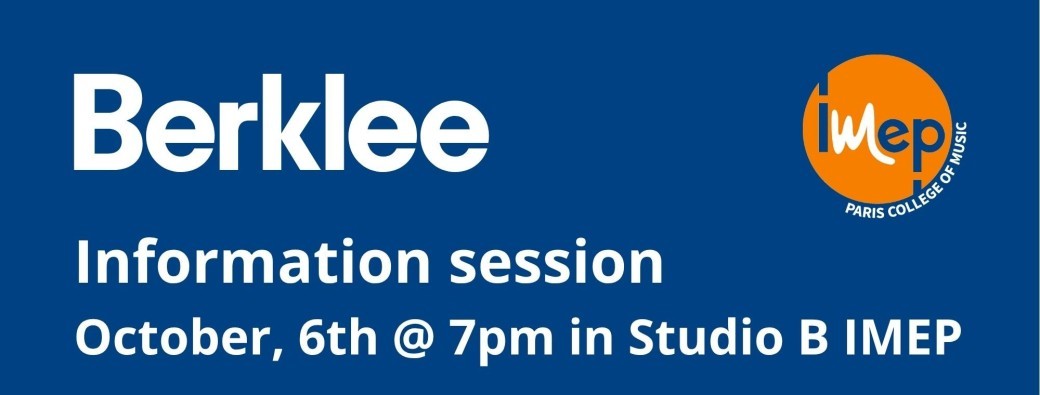 Berklee info session at IMEP 