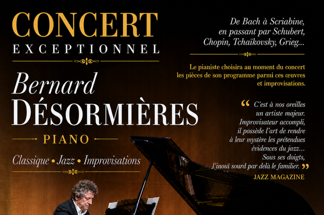 Bernard Désormières, piano