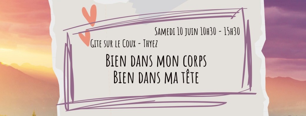 Bien dans mon corps, bien dans ma tête sur le Coux
