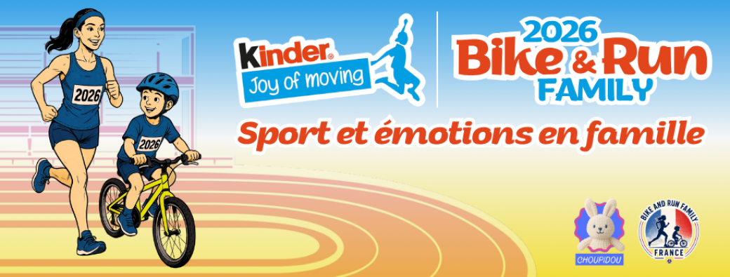 Bike and Run Family Agen 2026 - Kinder Joy Of Moving