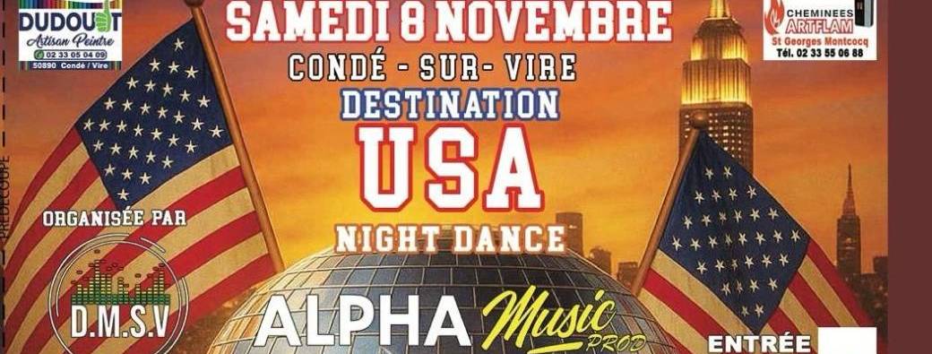 Billetterie - Soirée "Destination USA"
