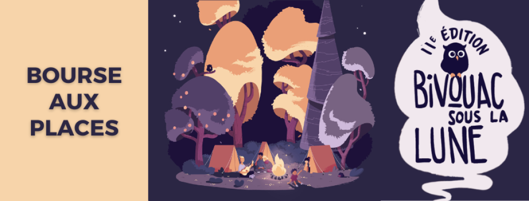 Bivouac sous la lune