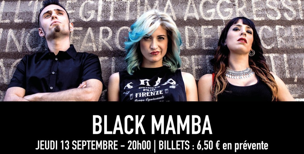 BLACK MAMBA au Hard Rock Cafe Lyon