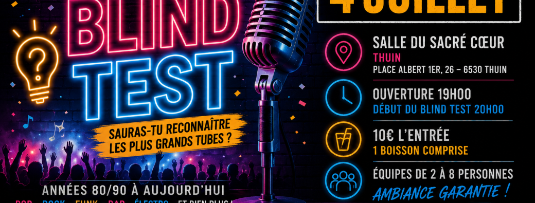 Blind Test - 4 JUILLET 2026