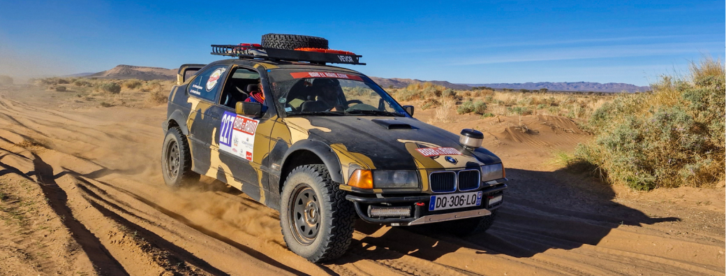 BMW E36 328i Rally Raid (1 passager)