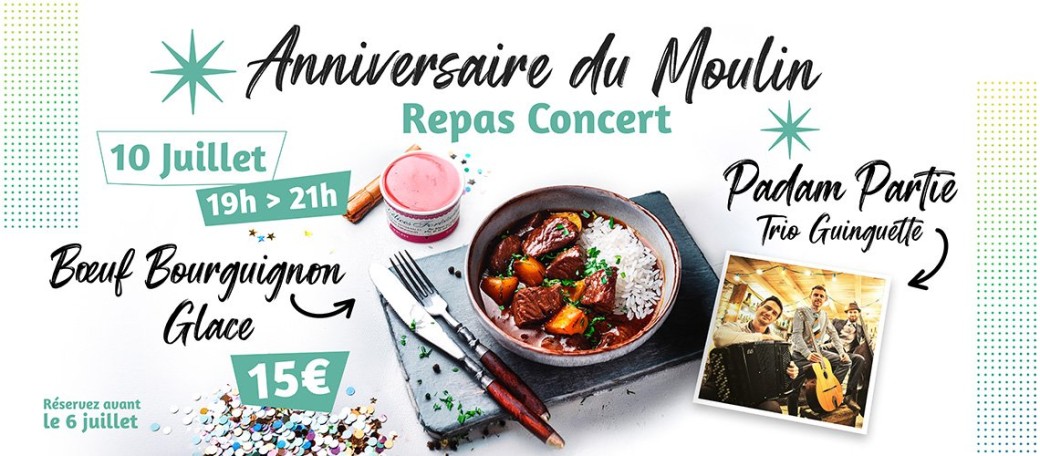 Bœuf bourguignon - Repas anniversaire