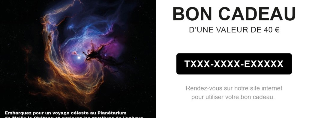 BON CADEAU 40 €