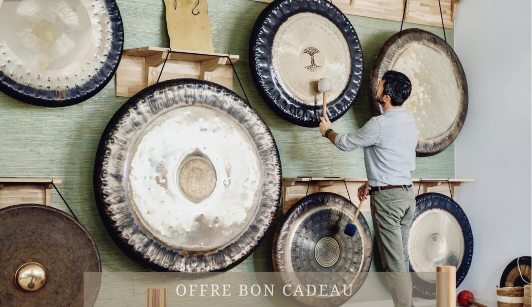 Bon Cadeau Bain de Gongs Individuel – Mur de Gongs à Rezé (Nantes)