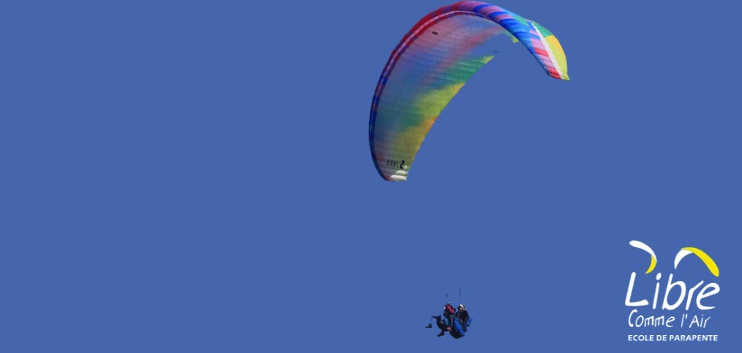 Bon Cadeau Vol  En Parapente Biplace
