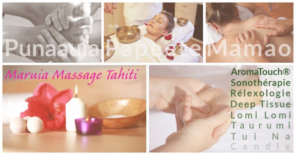 Massage, réflexologie, soin à Tahiti
