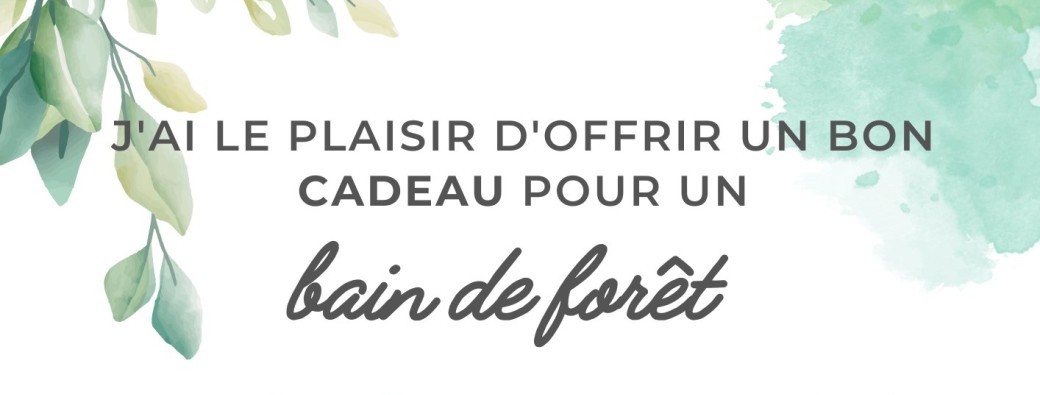 Bon cadeau à imprimer pour un Atelier Nature d'une demi journée