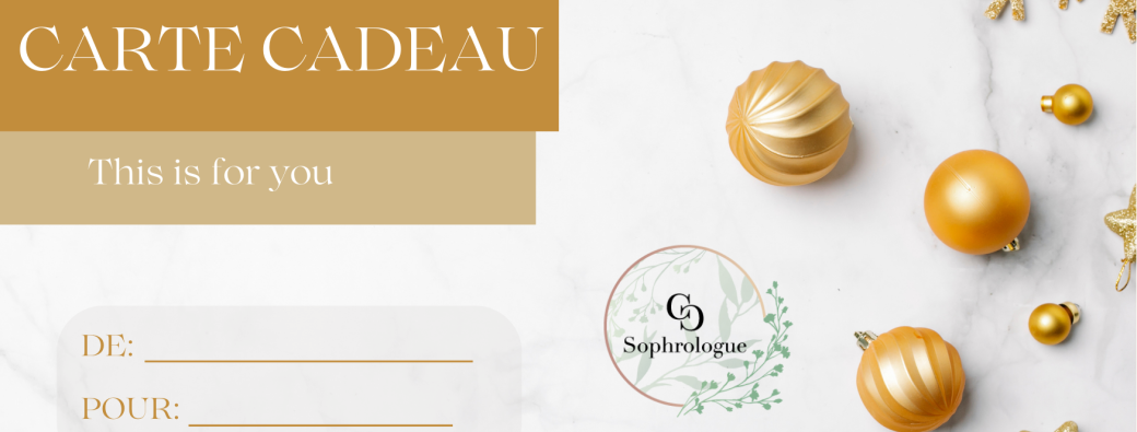 Bon cadeau sophrologie individuelle