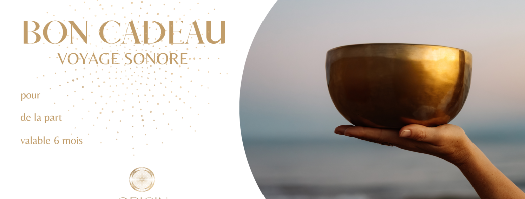 BON CADEAU Voyage sonore 