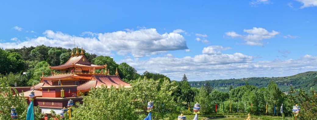 Bon cadeau pour une visite du Temple de Lerab Ling