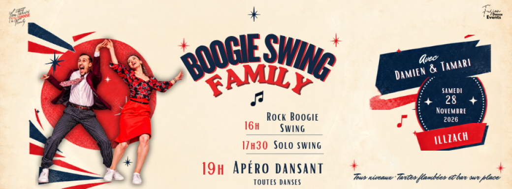 Boogie Swing Family — Workshops & apéro dansant toutes danses