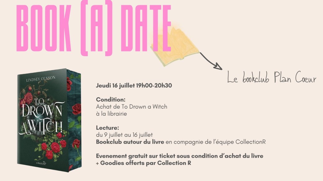 BOOK (A) DATE - To Drown a Witch