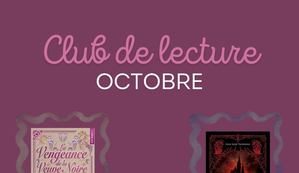 BOOK CLUB du jeudi - OCTOBRE