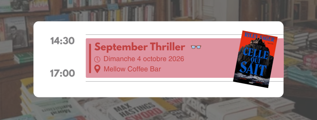 Book Club: Thriller September