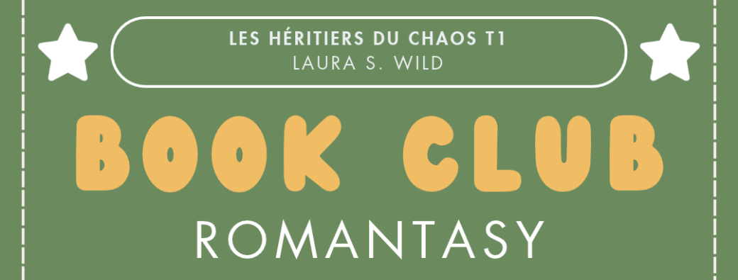 Bookclub Les héritiers du chaos T1 - Vendredi 16 octobre