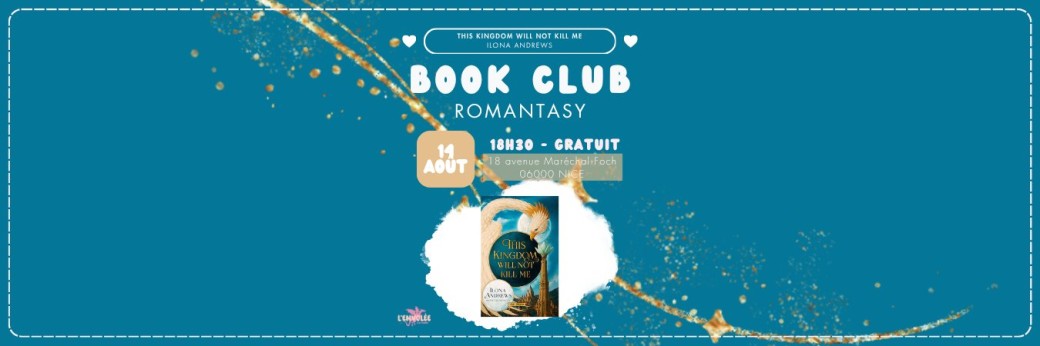 Bookclub This kingdom will not kill me - 14 août 