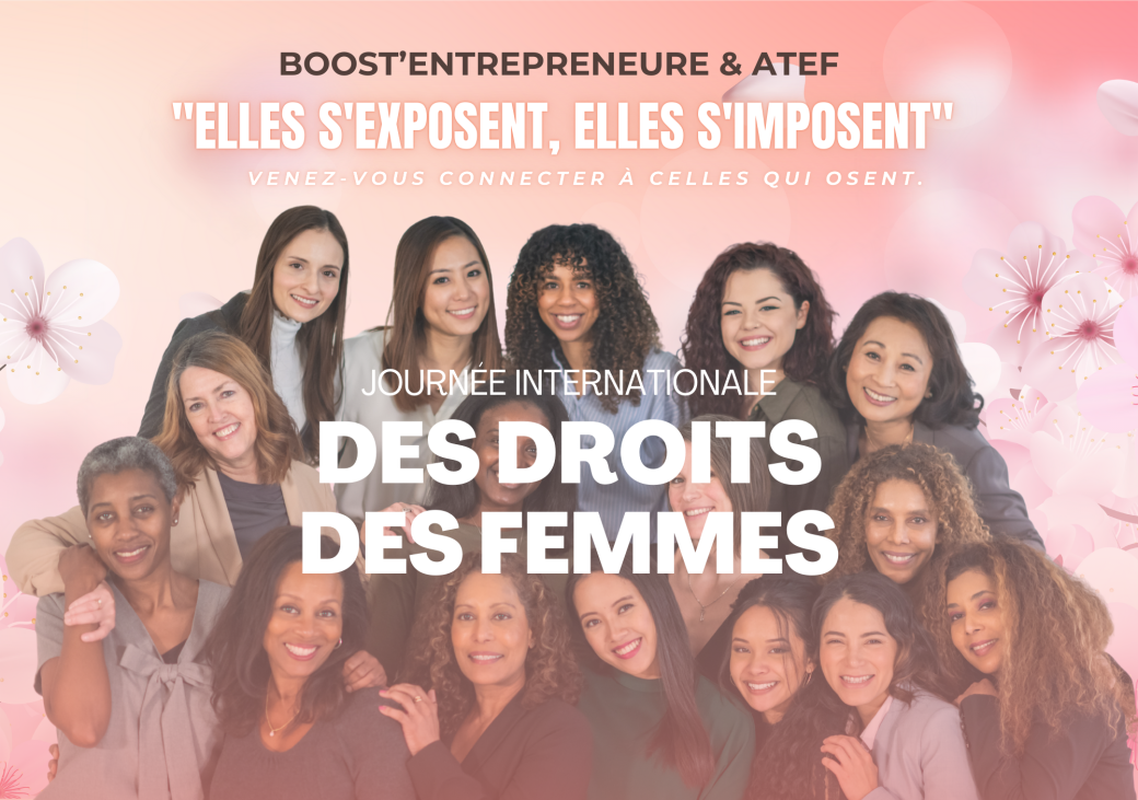 Boost'Entrepreneure & ATEF : Journée de la Femme