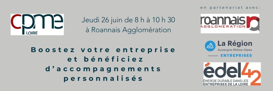 26/06 Boostez votre entreprise et bénéficiez d’accompagnements personnalisés 